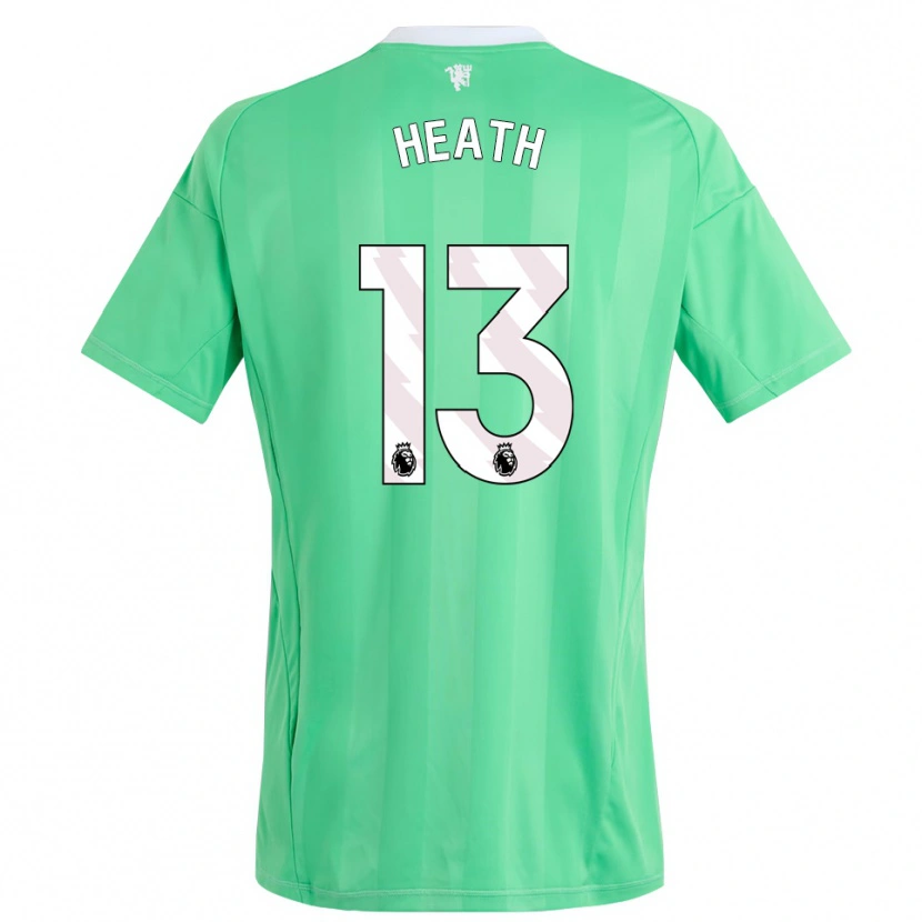 Danxen Criança Fred Heath #13 Verde Esmeralda Camisola Guarda-Redes 2025/26 Camisa Brasil
