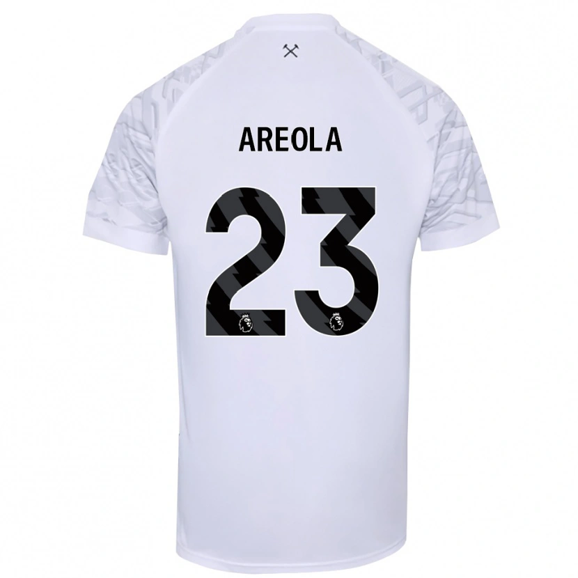 Danxen Criança Alphonse Areola #23 Preto Branco Camisola Guarda-Redes 2025/26 Camisa Brasil