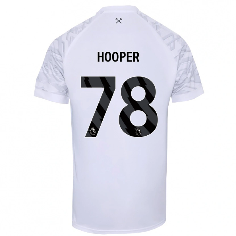 Danxen Criança Finley Hooper #78 Preto Branco Camisola Guarda-Redes 2025/26 Camisa Brasil