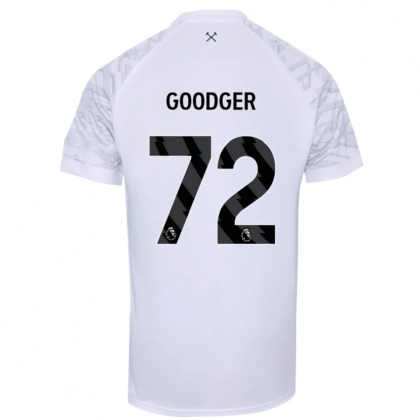 Danxen Criança Tommy Goodger #72 Preto Branco Camisola Guarda-Redes 2025/26 Camisa Brasil