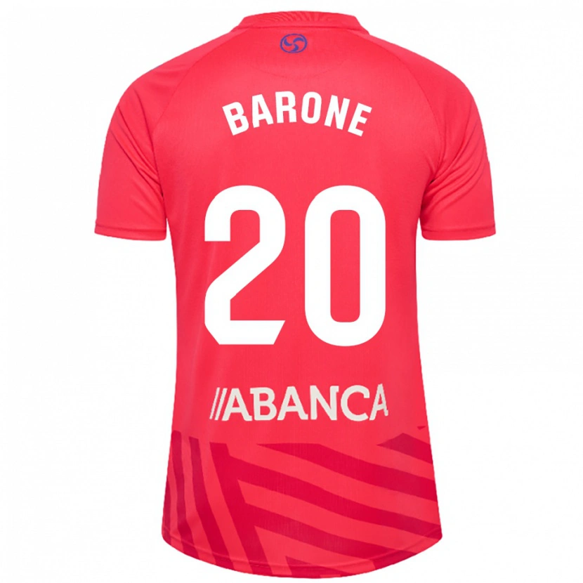 Danxen Criança Caio Barone #20 Vermelho Branco Camisola Guarda-Redes 2025/26 Camisa Brasil
