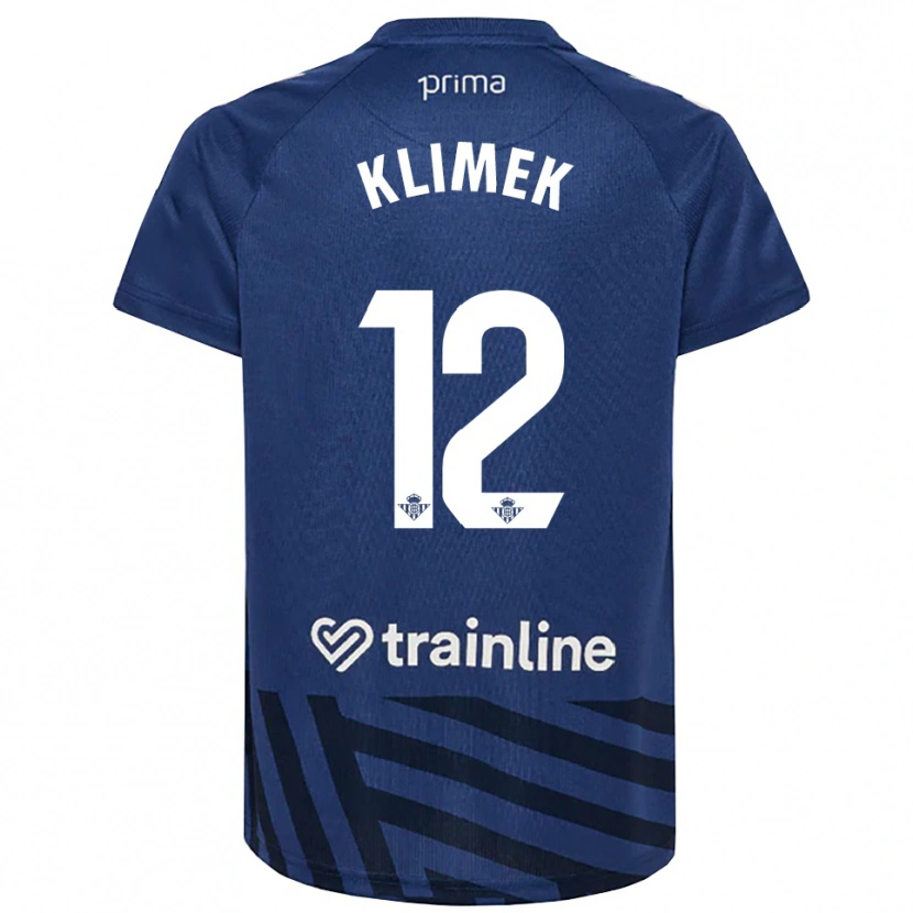 Danxen Criança Bruno Klimek #12 Azul Real Branco Camisola Guarda-Redes 2025/26 Camisa Brasil