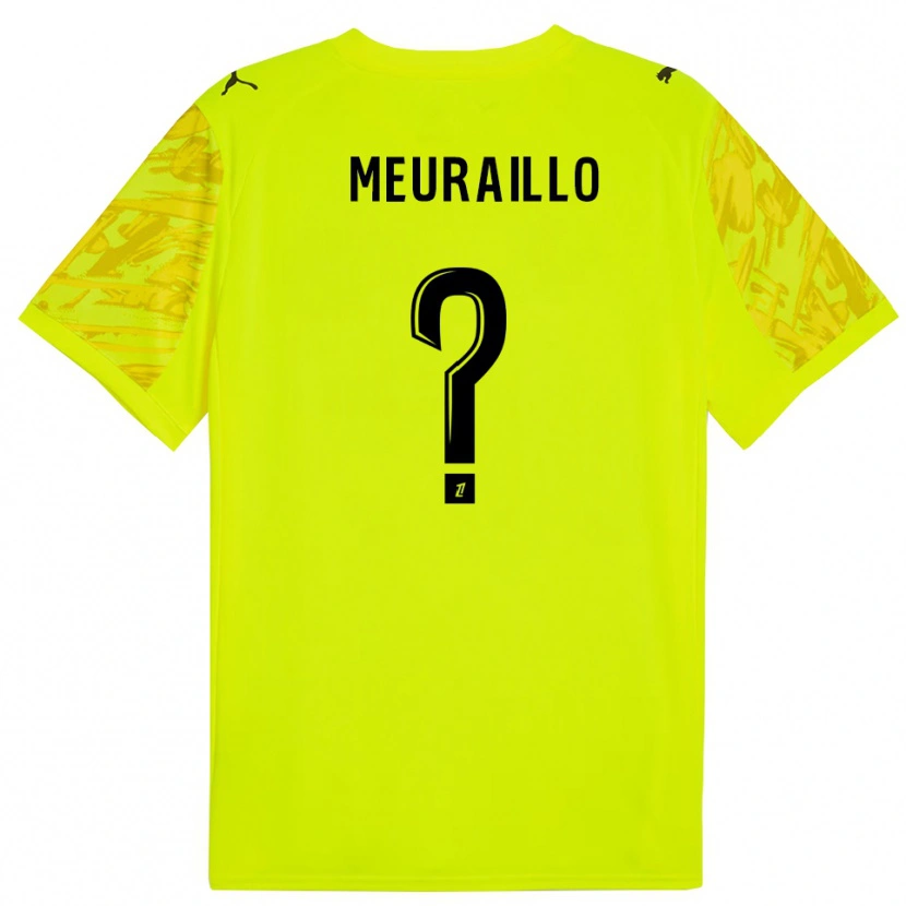 Danxen Criança Thâo Mouapa Mwa Meuraillo #0 Verde Fluorescente Amarelo Camisola Guarda-Redes 2025/26 Camisa Brasil