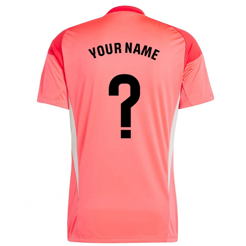 Danxen Criança Albacete Balompié Laranja Vermelho Camisola Guarda-Redes 2025/26 Camisa Brasil