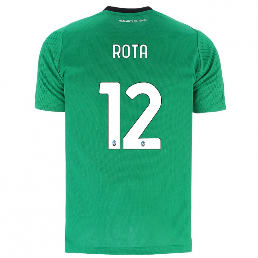 Danxen Criança Nicolò Rota #12 Verde Esmeralda Camisola Guarda-Redes 2025/26 Camisa Brasil