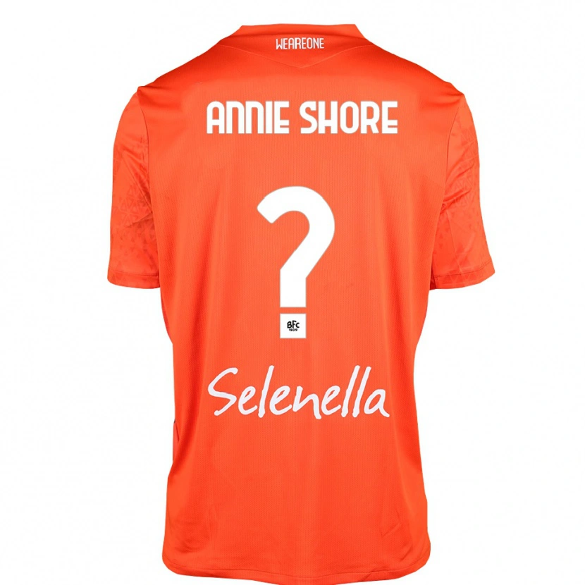 Danxen Criança Margot Annie Shore #0 Laranja Preto Branco Camisola Guarda-Redes 2025/26 Camisa Brasil