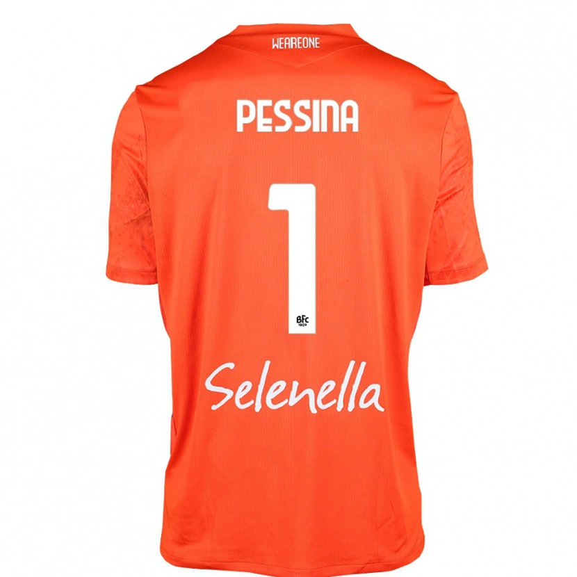 Danxen Criança Massimo Pessina #1 Laranja Preto Branco Camisola Guarda-Redes 2025/26 Camisa Brasil