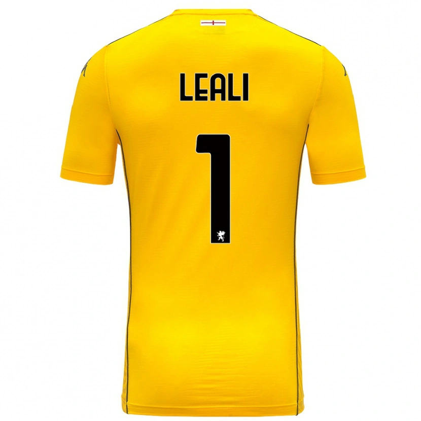 Danxen Criança Nicola Leali #1 Amarelo Escuro Preto Camisola Guarda-Redes 2025/26 Camisa Brasil