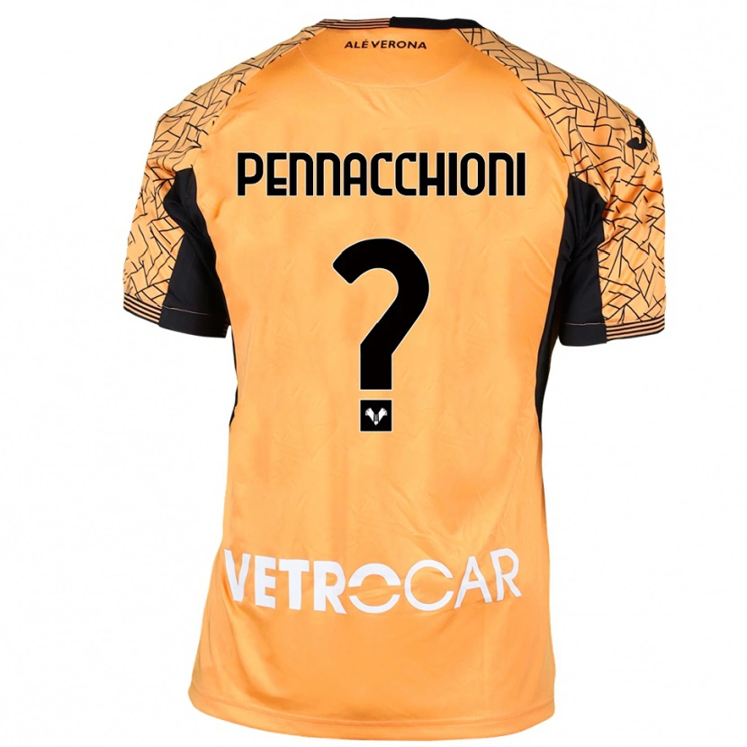 Danxen Criança Jacopo Pennacchioni #0 Preto Laranja Branco Camisola Guarda-Redes 2025/26 Camisa Brasil