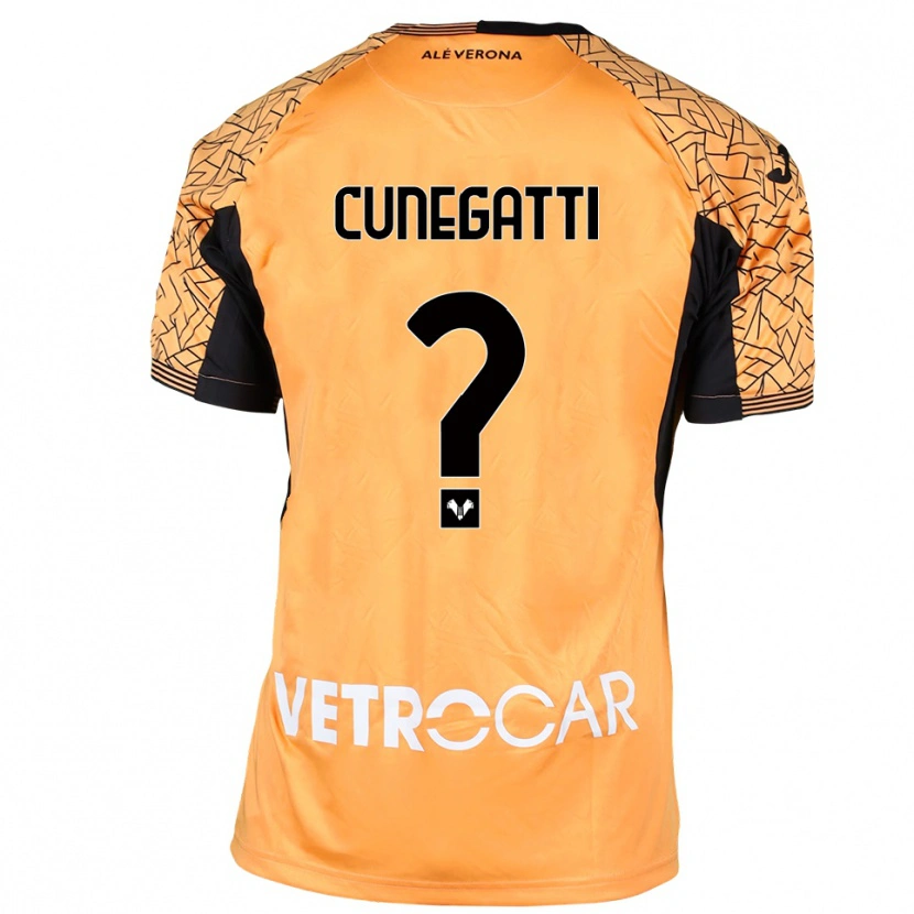Danxen Criança Andrea Cunegatti #0 Preto Laranja Branco Camisola Guarda-Redes 2025/26 Camisa Brasil