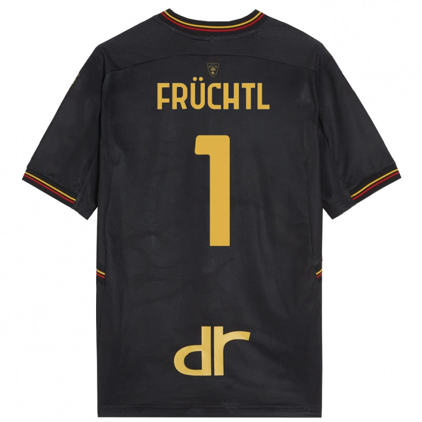 Danxen Criança Christian Früchtl #1 Preto Marrom Camisola Guarda-Redes 2025/26 Camisa Brasil