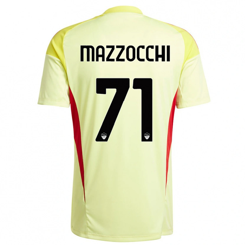 Danxen Criança Giulia Mazzocchi #71 Laranja Amarelo Claro Camisola Guarda-Redes 2025/26 Camisa Brasil