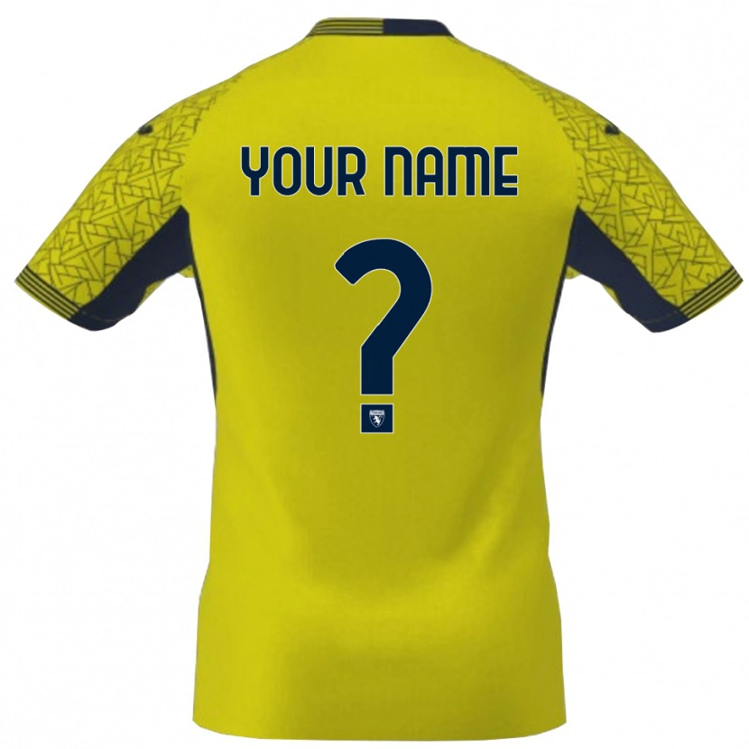 Danxen Criança Torino FC Preto Amarelo Camisola Guarda-Redes 2025/26 Camisa Brasil