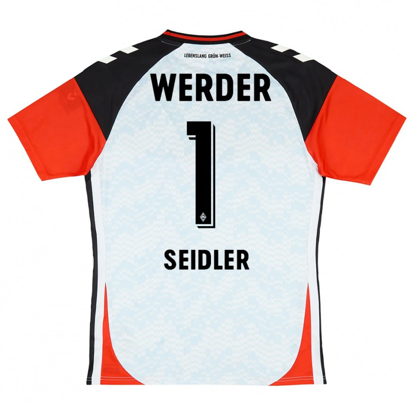 Danxen Criança Calvin Seidler #1 Amarelo Vermelho Preto Camisola Guarda-Redes 2025/26 Camisa Brasil