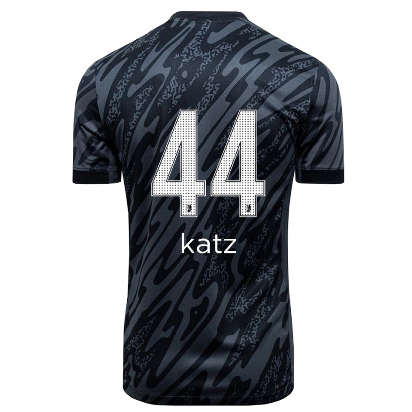 Danxen Criança Kilian Katz #44 Branco Preto Camisola Guarda-Redes 2025/26 Camisa Brasil