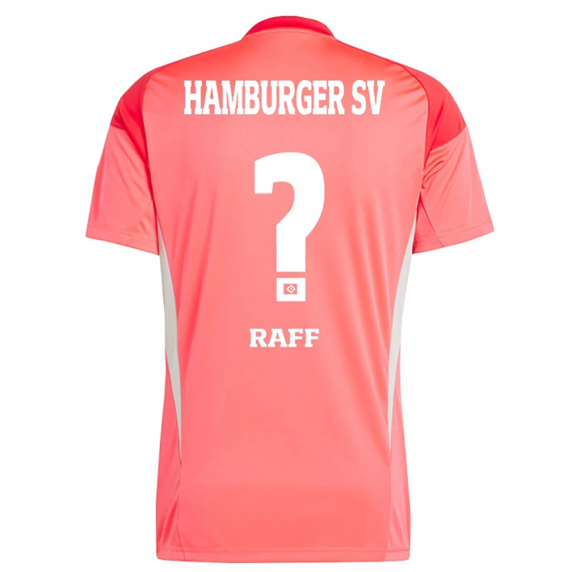 Danxen Criança Dennis Raff #0 Laranja Vermelho Camisola Guarda-Redes 2025/26 Camisa Brasil