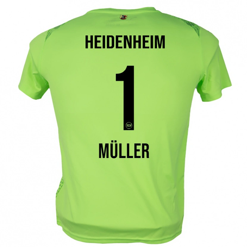 Danxen Criança Kevin Müller #1 Verde Pálido Camisola Guarda-Redes 2025/26 Camisa Brasil