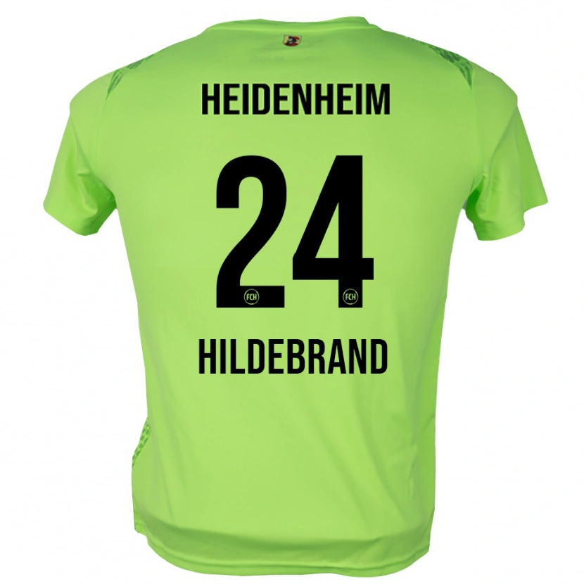 Danxen Criança Jan Hildebrandt #24 Verde Pálido Camisola Guarda-Redes 2025/26 Camisa Brasil