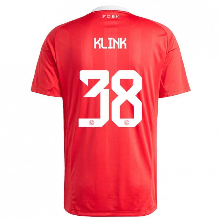 Danxen Criança Anna Klink #38 Branco Vermelho Camisola Guarda-Redes 2025/26 Camisa Brasil