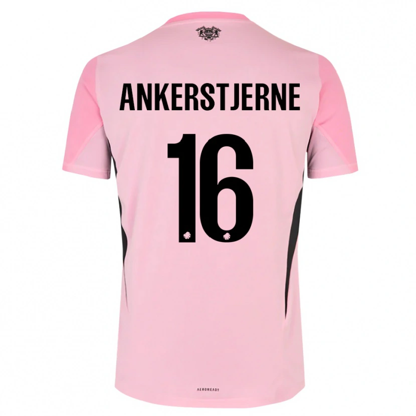 Danxen Criança Ida Ankerstjerne #16 Preto Rosa Camisola Guarda-Redes 2025/26 Camisa Brasil