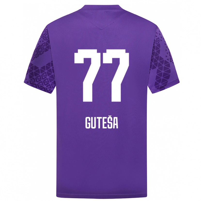 Danxen Criança Ivan Guteša #77 Branco Índigo Camisola Guarda-Redes 2025/26 Camisa Brasil