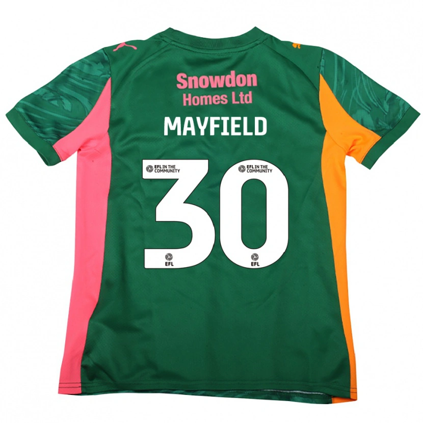 Danxen Homem Holly Mayfield #30 Rosa Verde Escuro Camisola Guarda-Redes 2025/26 Camisa Brasil