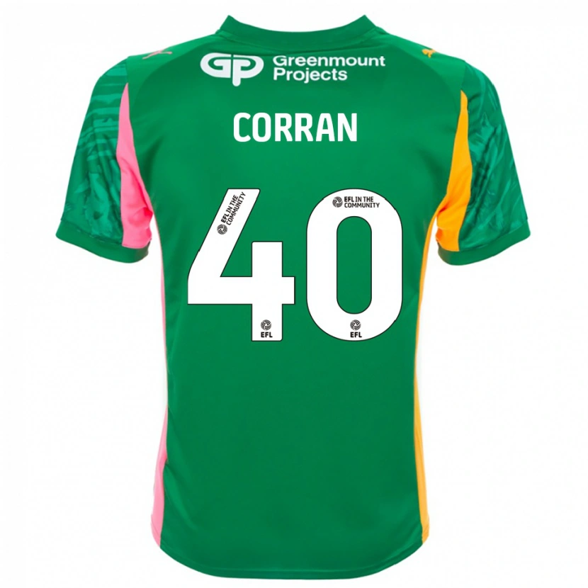 Danxen Homem Matthew Corran #40 Laranja Verde Rosa Camisola Guarda-Redes 2025/26 Camisa Brasil