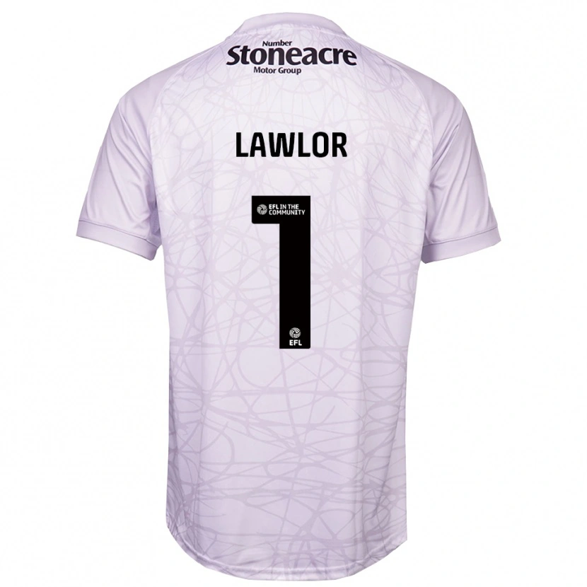 Danxen Homem Ian Lawlor #1 Cinza Claro Preto Camisola Guarda-Redes 2025/26 Camisa Brasil