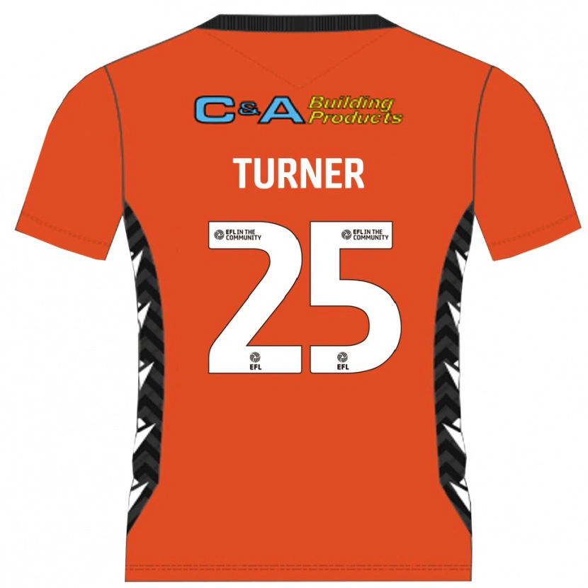 Danxen Homem Jake Turner #25 Preto Laranja Camisola Guarda-Redes 2025/26 Camisa Brasil