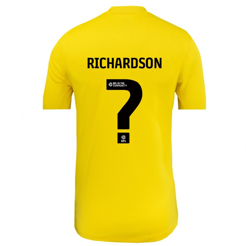 Danxen Homem Dani Richardson #0 Preto Amarelo Camisola Guarda-Redes 2025/26 Camisa Brasil