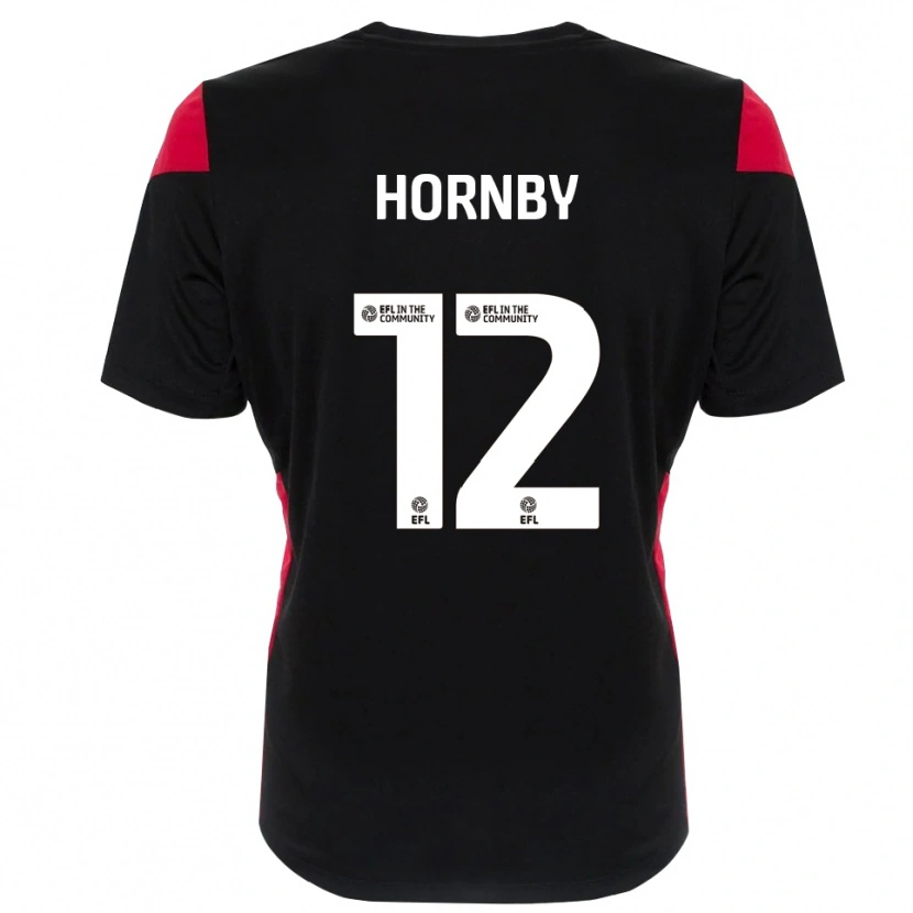 Danxen Homem Sam Hornby #12 Preto Branco Camisola Guarda-Redes 2025/26 Camisa Brasil