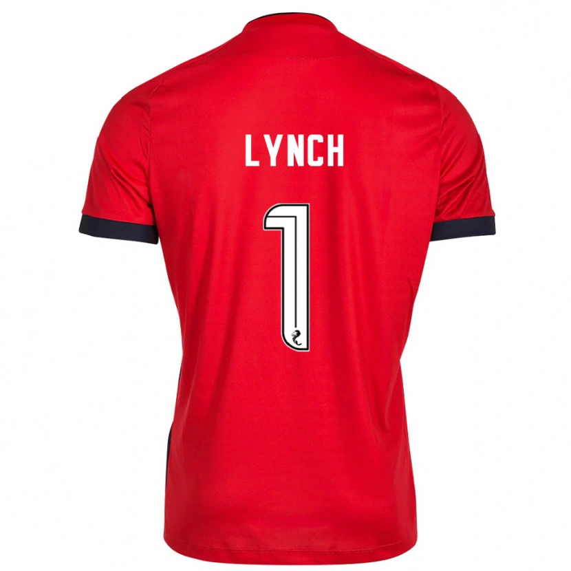 Danxen Homem Ruaridh Lynch #1 Branco Vermelho Camisola Guarda-Redes 2025/26 Camisa Brasil