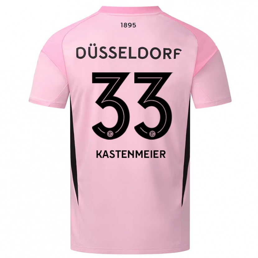 Danxen Homem Florian Kastenmeier #33 Rosa Preto Camisola Guarda-Redes 2025/26 Camisa Brasil