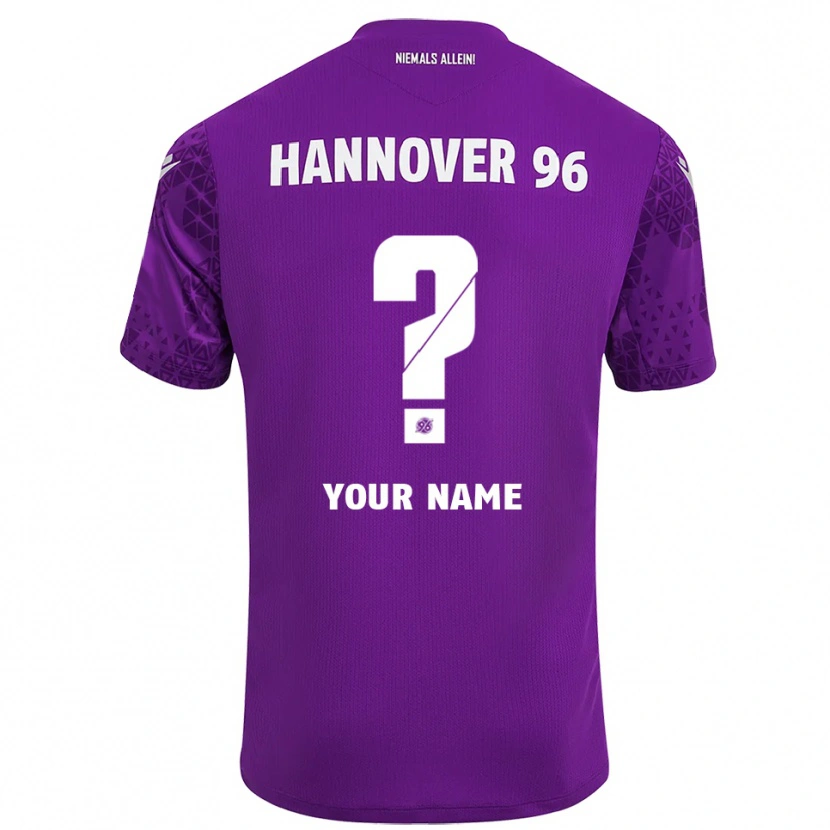 Danxen Homem Hannover 96 Roxo Branco Camisola Guarda-Redes 2025/26 Camisa Brasil