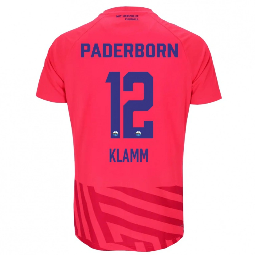 Danxen Homem Felix Klamm #12 Vermelho Preto Camisola Guarda-Redes 2025/26 Camisa Brasil