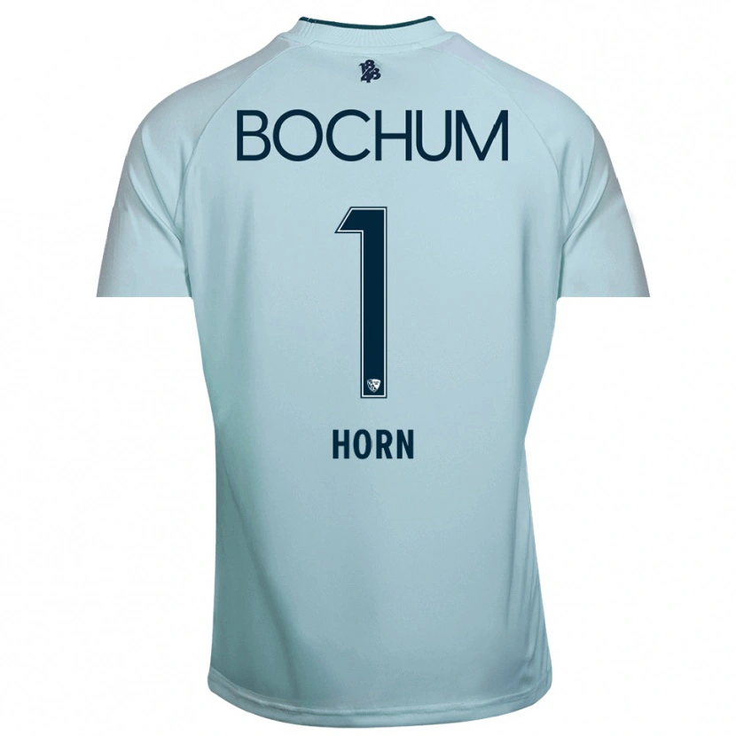 Danxen Homem Timo Horn #1 Ciano-Azul Camisola Guarda-Redes 2025/26 Camisa Brasil