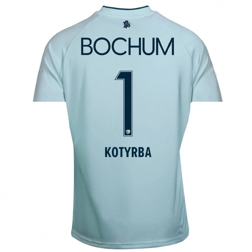 Danxen Homem Finn Kotyrba #1 Ciano-Azul Camisola Guarda-Redes 2025/26 Camisa Brasil