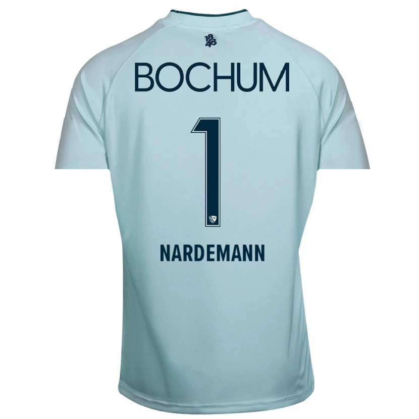 Danxen Homem Kari Närdemann #1 Ciano-Azul Camisola Guarda-Redes 2025/26 Camisa Brasil