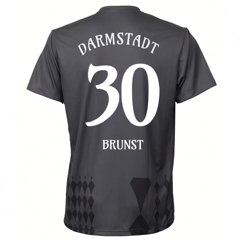 Danxen Homem Alexander Brunst #30 Cinza Escuro Camisola Guarda-Redes 2025/26 Camisa Brasil