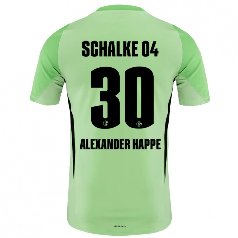 Danxen Homem Luca Alexander Happe #30 Verde Claro Preto Camisola Guarda-Redes 2025/26 Camisa Brasil