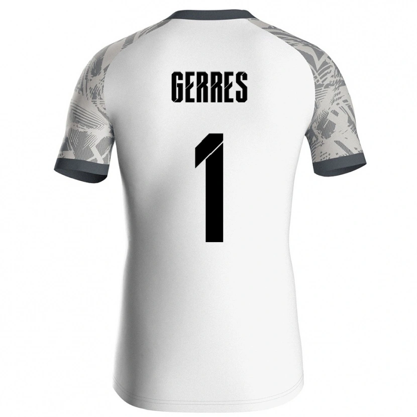Danxen Homem Romero Gerres #1 Cinza Branco Camisola Guarda-Redes 2025/26 Camisa Brasil
