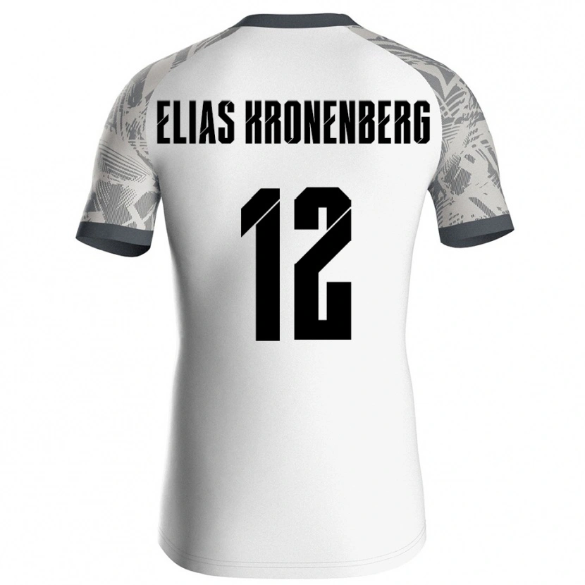 Danxen Homem Sebastian Elias Kronenberg #12 Cinza Branco Camisola Guarda-Redes 2025/26 Camisa Brasil