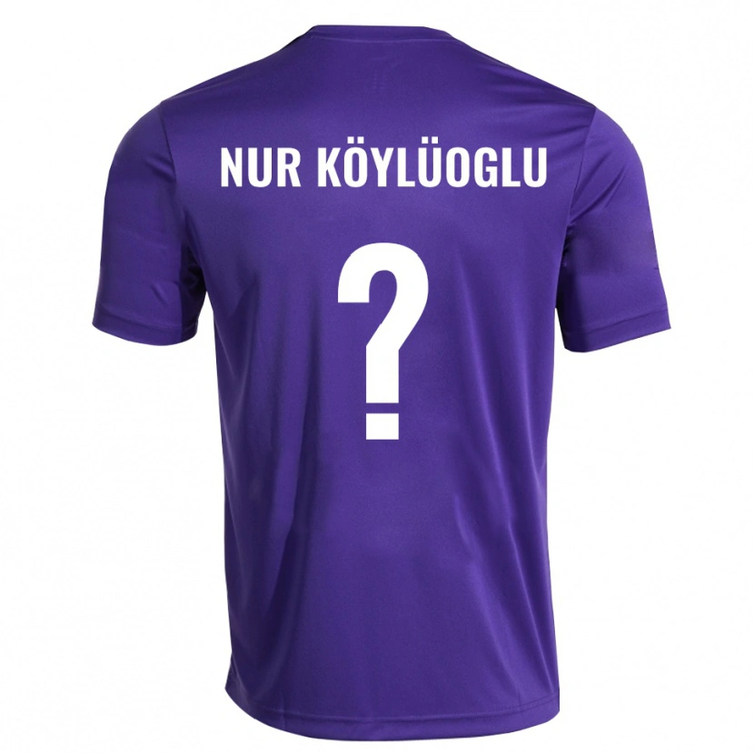 Danxen Homem Zehra Nur Köylüoglu #0 Roxo Branco Camisola Guarda-Redes 2025/26 Camisa Brasil