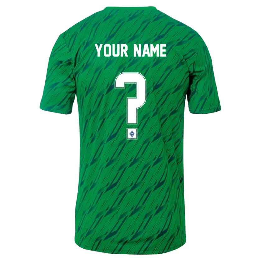 Danxen Homem SV Waldhof Mannheim Verde Branco Camisola Guarda-Redes 2025/26 Camisa Brasil