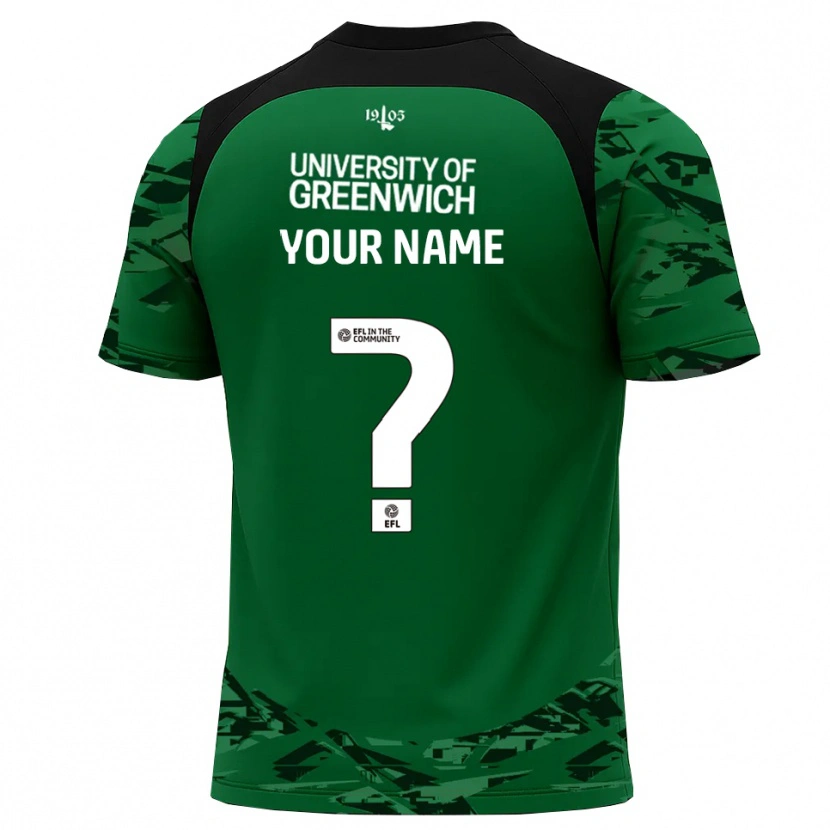 Danxen Homem Charlton Athletic Verde Preto Camisola Guarda-Redes 2025/26 Camisa Brasil