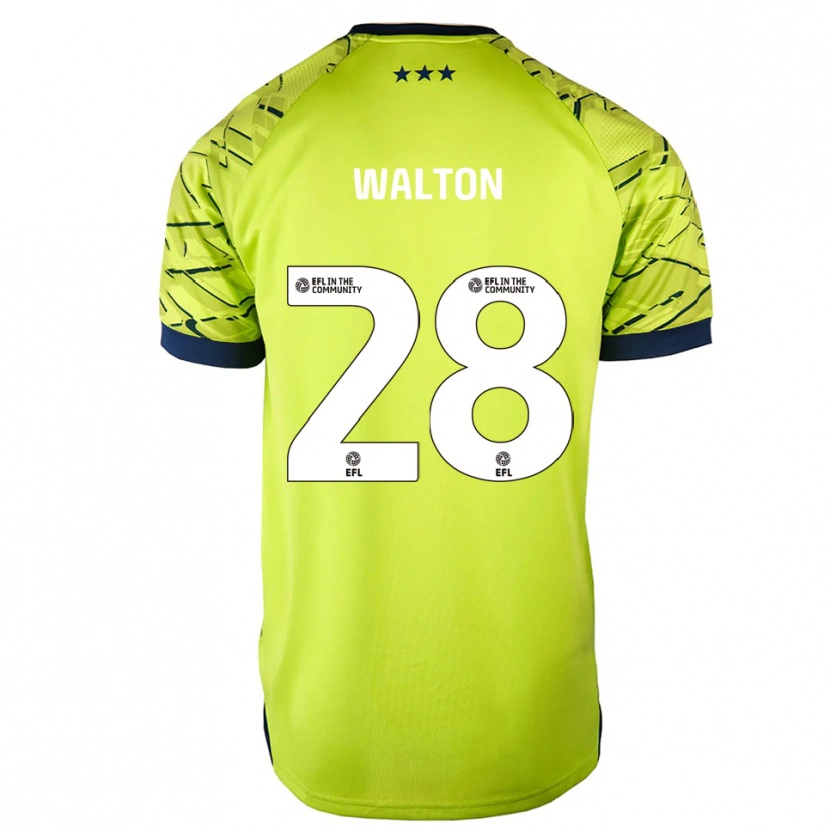 Danxen Homem Christian Walton #28 Verde Amarelo Camisola Guarda-Redes 2025/26 Camisa Brasil