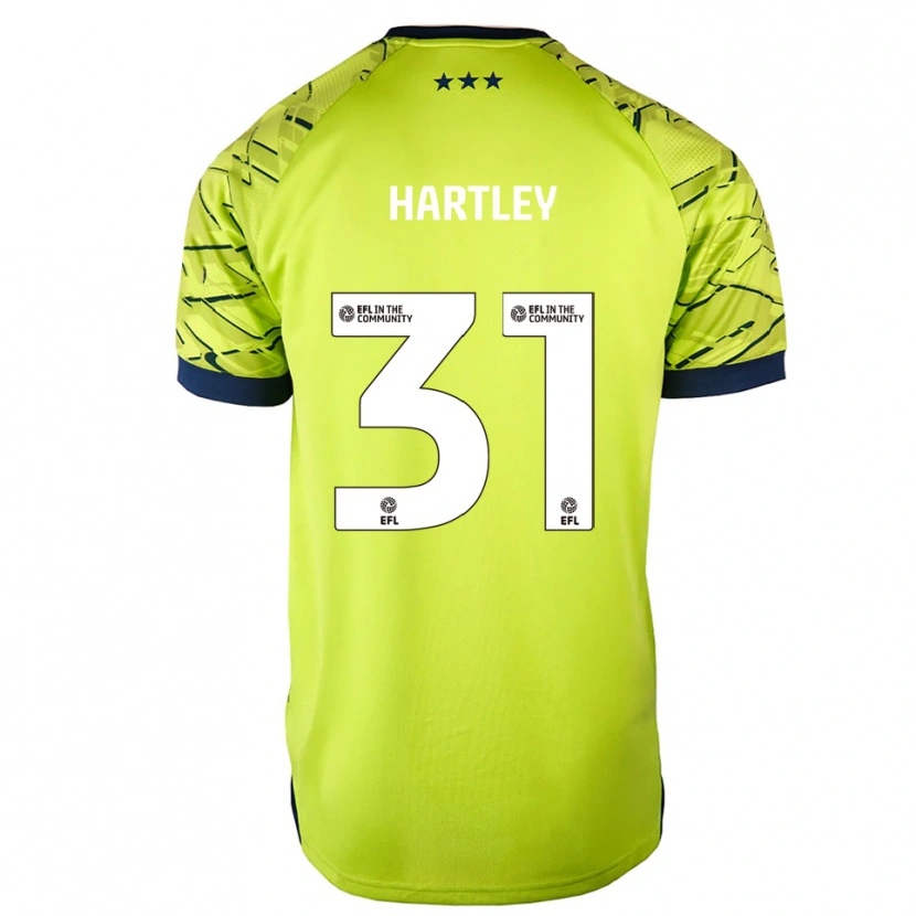 Danxen Homem Laura Hartley #31 Verde Amarelo Camisola Guarda-Redes 2025/26 Camisa Brasil