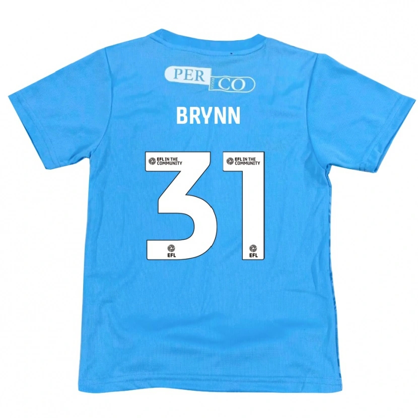 Danxen Homem Sol Brynn #31 Azul Branco Camisola Guarda-Redes 2025/26 Camisa Brasil