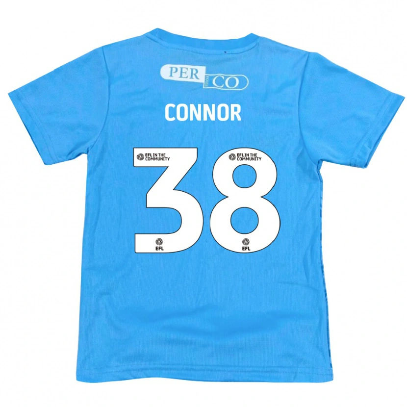 Danxen Homem Shea Connor #38 Azul Branco Camisola Guarda-Redes 2025/26 Camisa Brasil