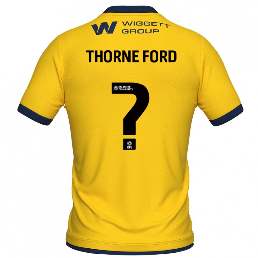 Danxen Homem Evie Thorne Ford #0 Amarelo Preto Camisola Guarda-Redes 2025/26 Camisa Brasil